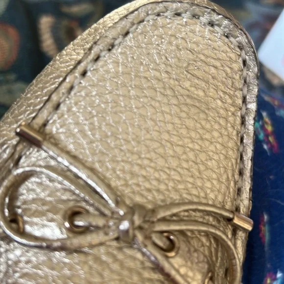 Crown & Ivy sz 7.5 Gold Malya flats NWOT - Picture 3 of 13